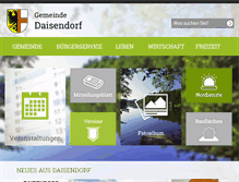 Tablet Screenshot of daisendorf.de